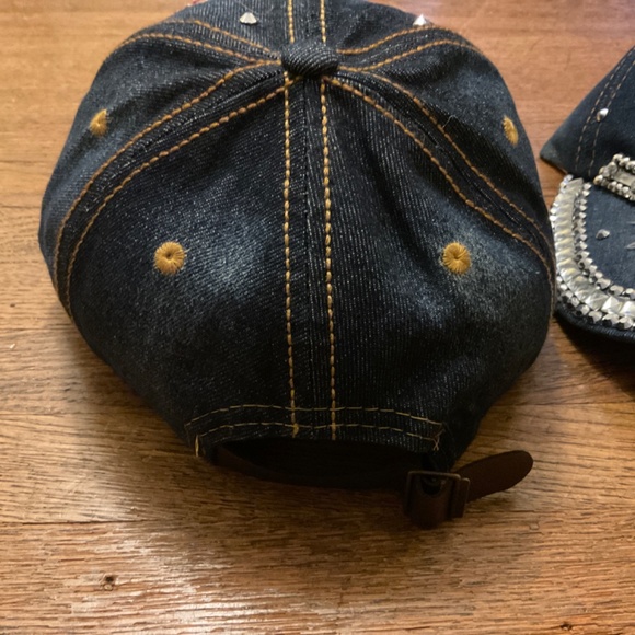 Cancer Survivor Ribbon Bling Baseball cap - Picture 3 of 4